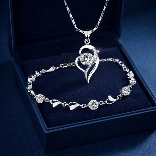 Zefira- Set Collana più bracciale