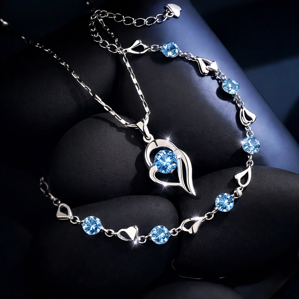 Zefira- Set Collana più bracciale