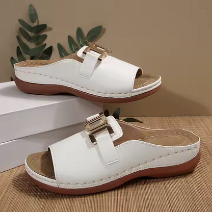 Zefira-Sandali da donna in pelle