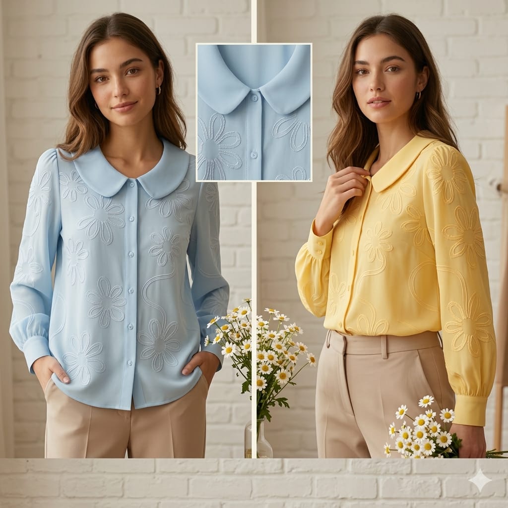 ZEFIRA- Camicia elegante da donna