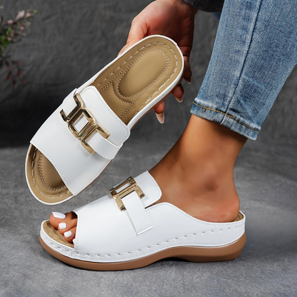 Zefira-Sandali da donna in pelle